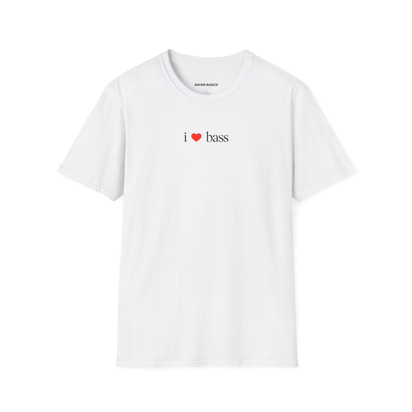 I ❤️ Bass - Small Text (Unisex)