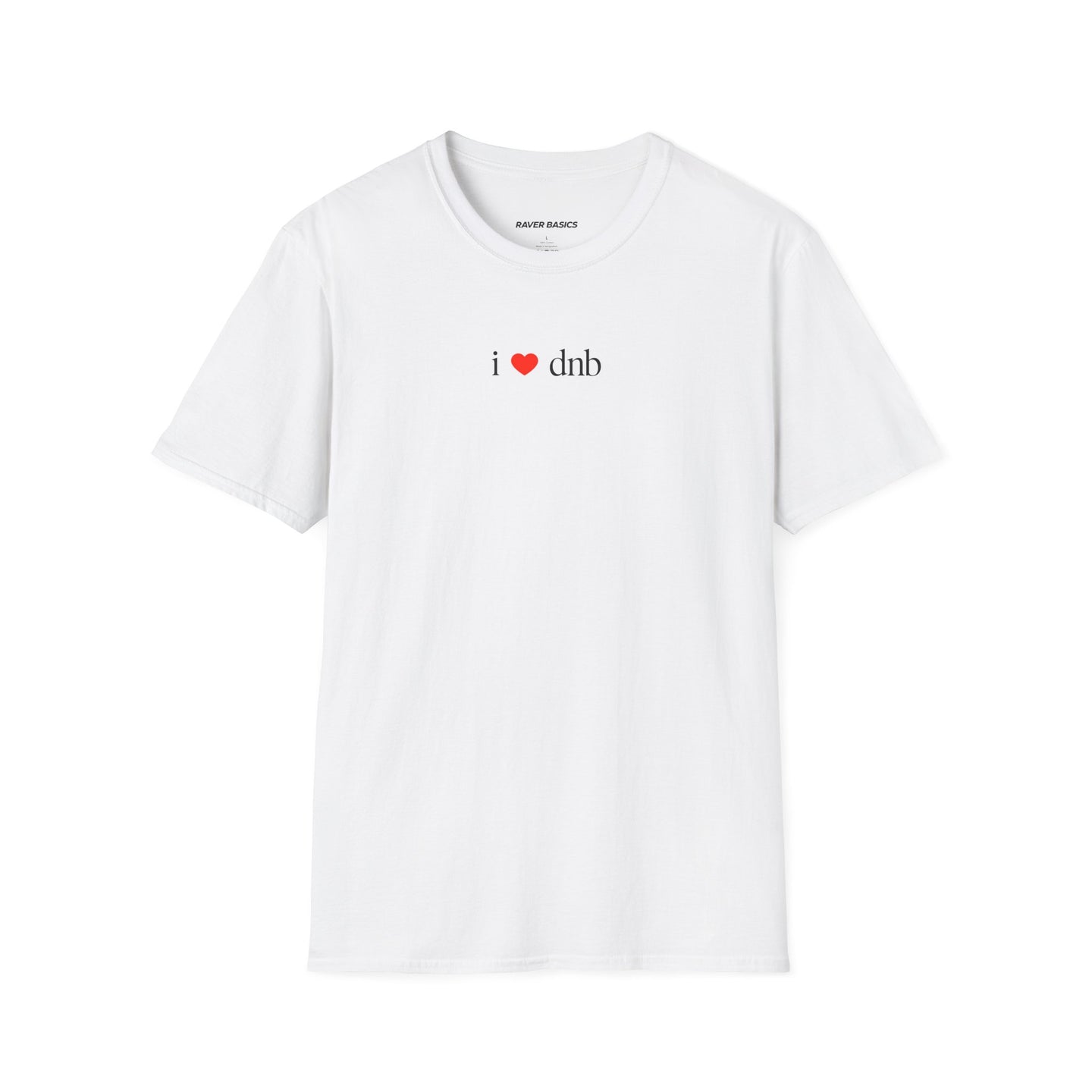I ❤️ DnB - Small Text (Unisex)