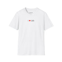 I ❤️ DnB - Small Text (Unisex)