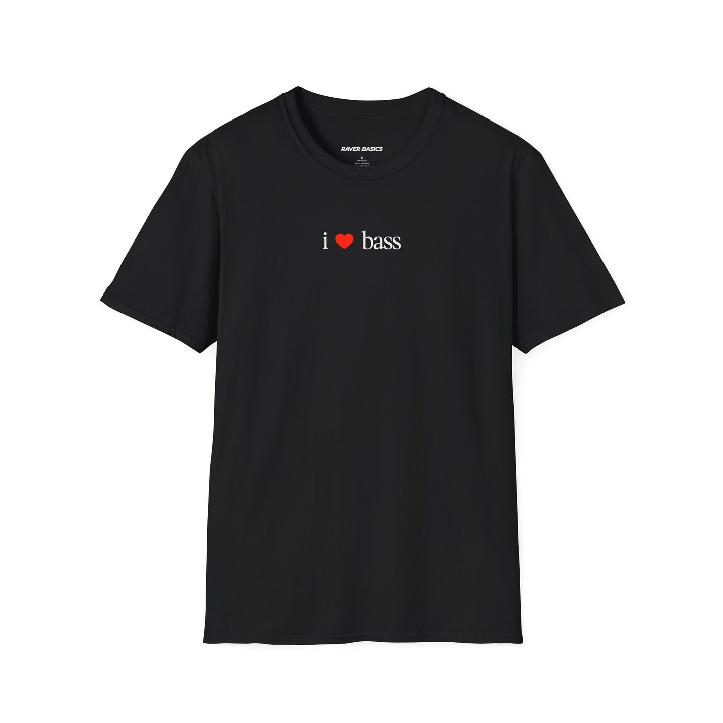 I ❤️ Bass - Small Text (Unisex)
