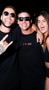 I ❤️ DnB - Small Text (Unisex)