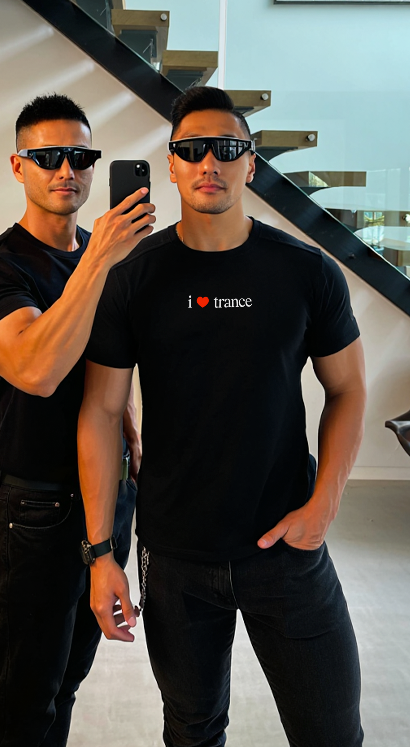 I ❤️ Trance - Small Text (Unisex)