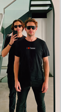 I ❤️ House - Small Text (Unisex)