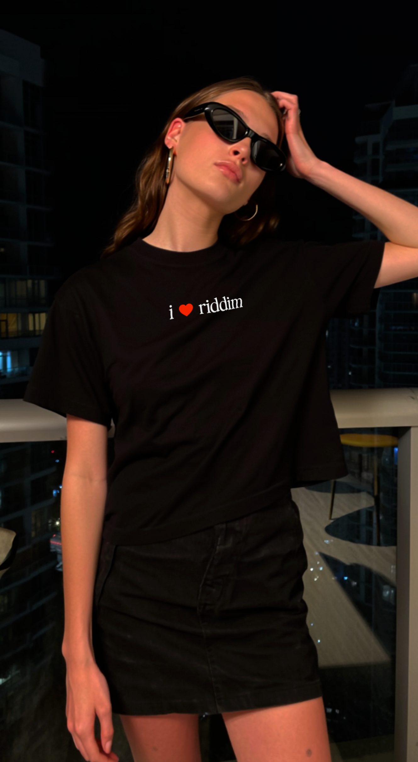 I ❤️ Riddim - Small Text (Unisex)