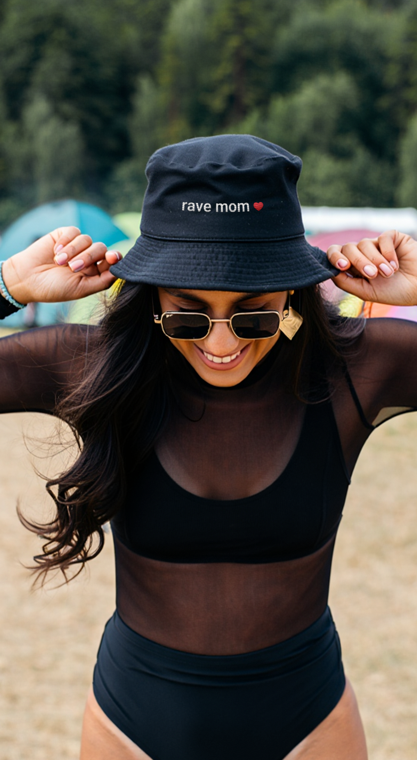 Rave Mom ❤️ - Bucket Hat (Embroidered)